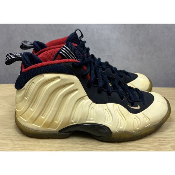 Nike Little Posite One GS Olympics Sneakers Size 4Y Multicolor 644791-403